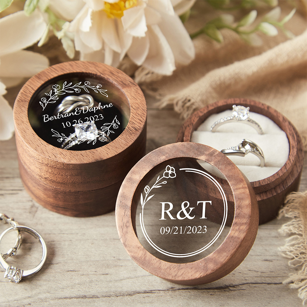 Scatola per fedi nuziali in le - Wood Ring Blank recensione e prezzo