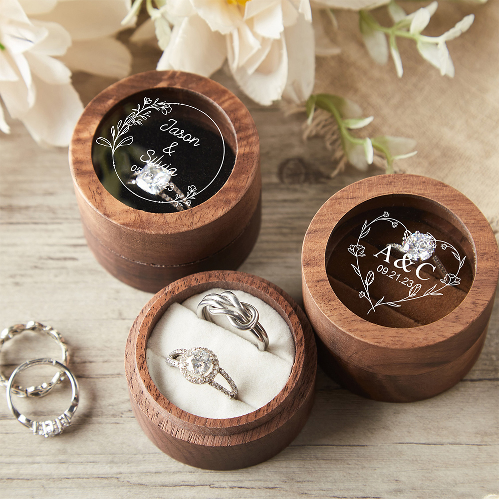 Scatola per fedi nuziali in le - Wood Ring Blank recensione e prezzo