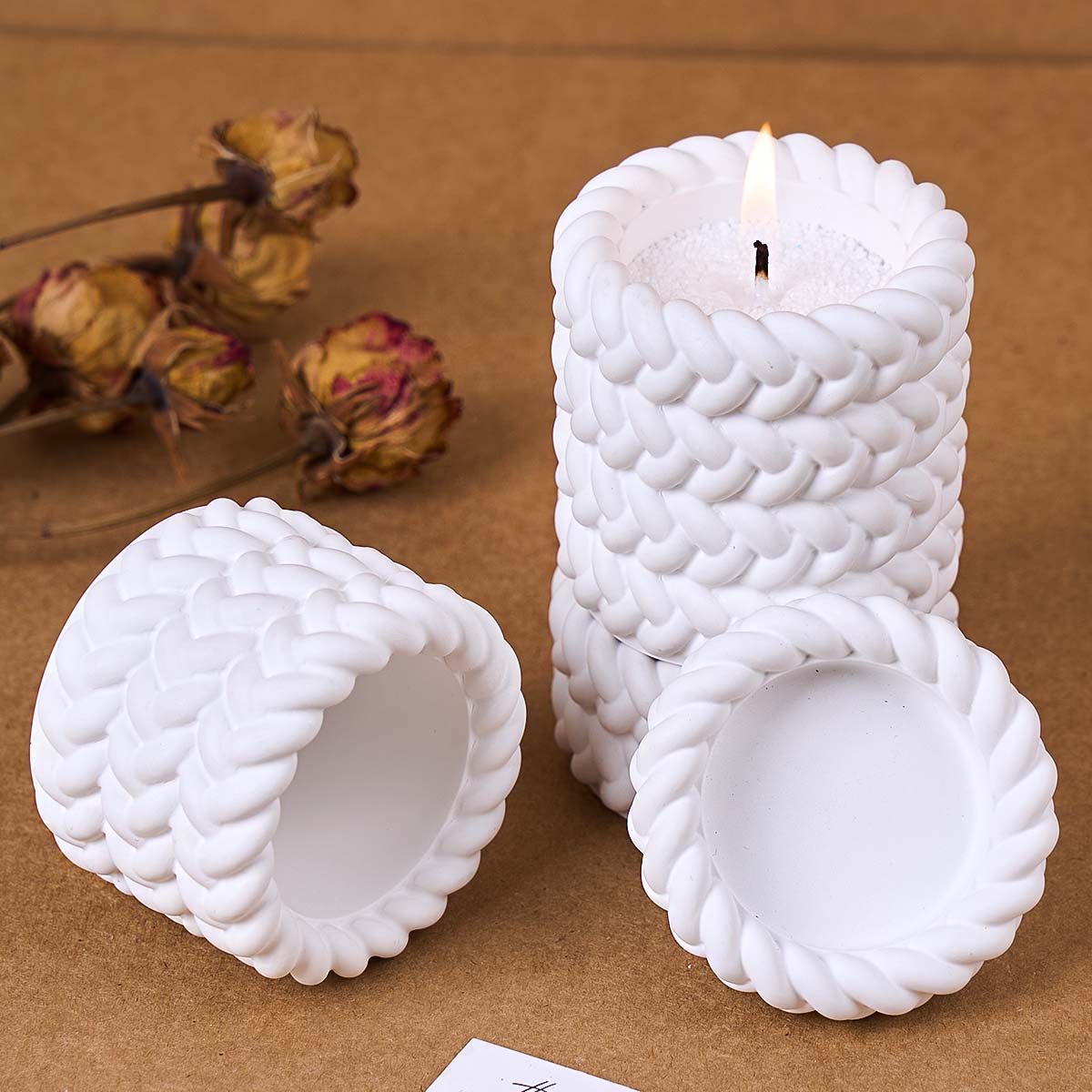 1/2/3/4 Pavimenti Corda di Can - Coaster Mold Round recensione e prezzo
