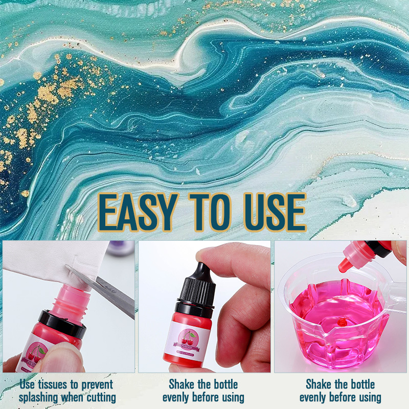 Pigmento colorato in resina ep - Resin Pigment Set recensione e prezzo