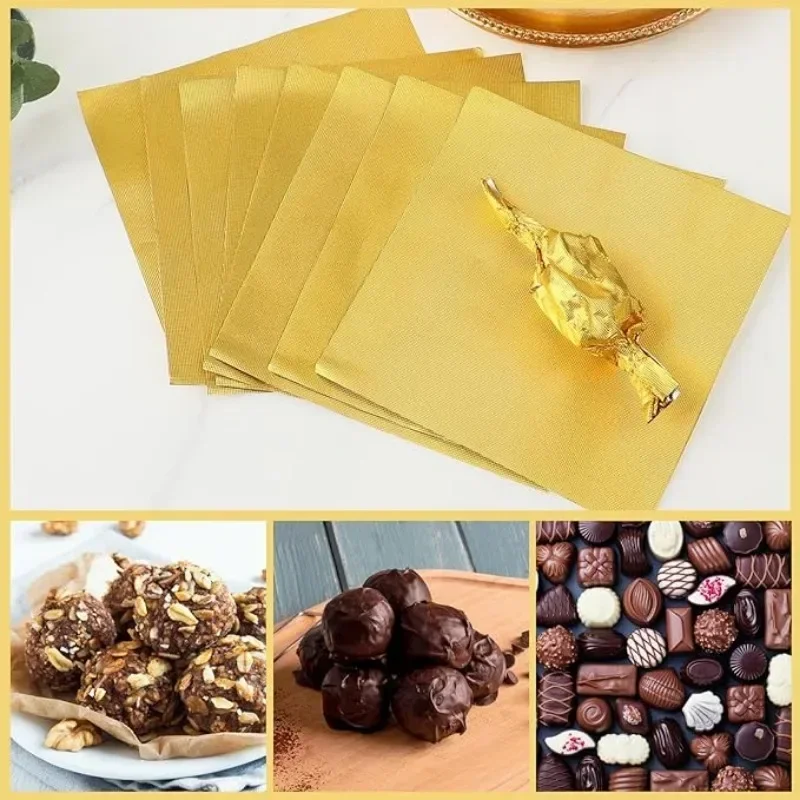 100 pezzi grandi involucri di  - Gold Foil Flakes recensione e prezzo