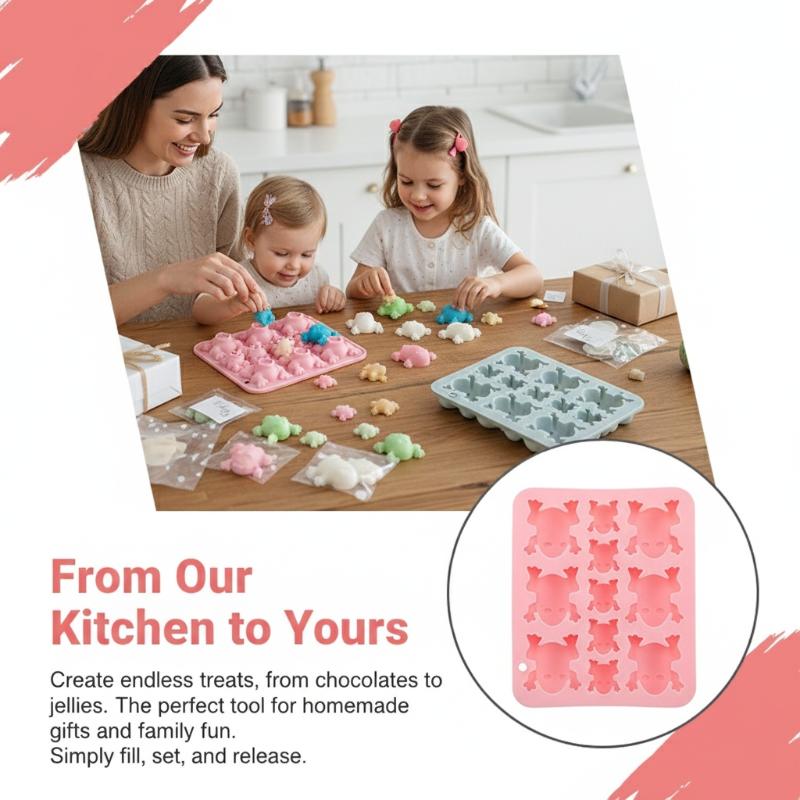 Stampo in silicone a forma di  - Silicone Mold Tray recensione e prezzo