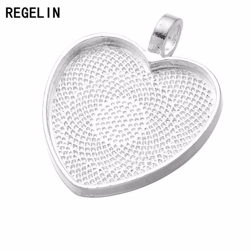 REGELIN Cuore Cabochons Impost - Bezels Set Pendant recensione e prezzo