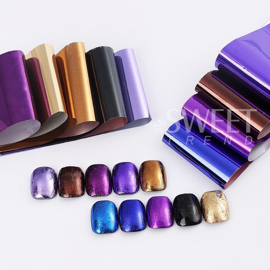 10 fogli metallici per trasfer - Gold Foil Flakes recensione e prezzo