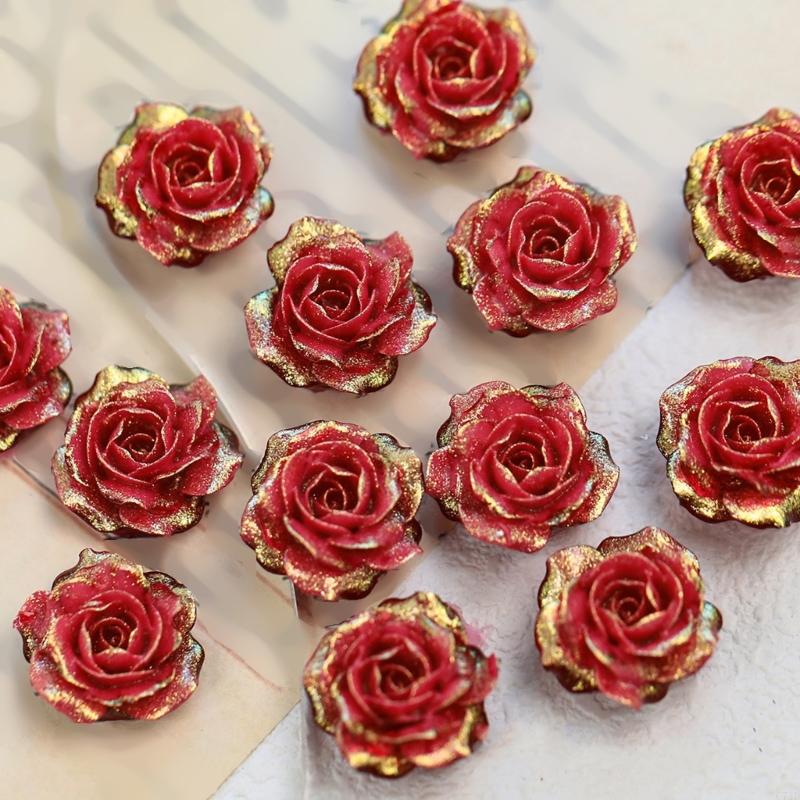 Confezione da 10 fiori in plas - Resin Glitter Pack recensione e prezzo