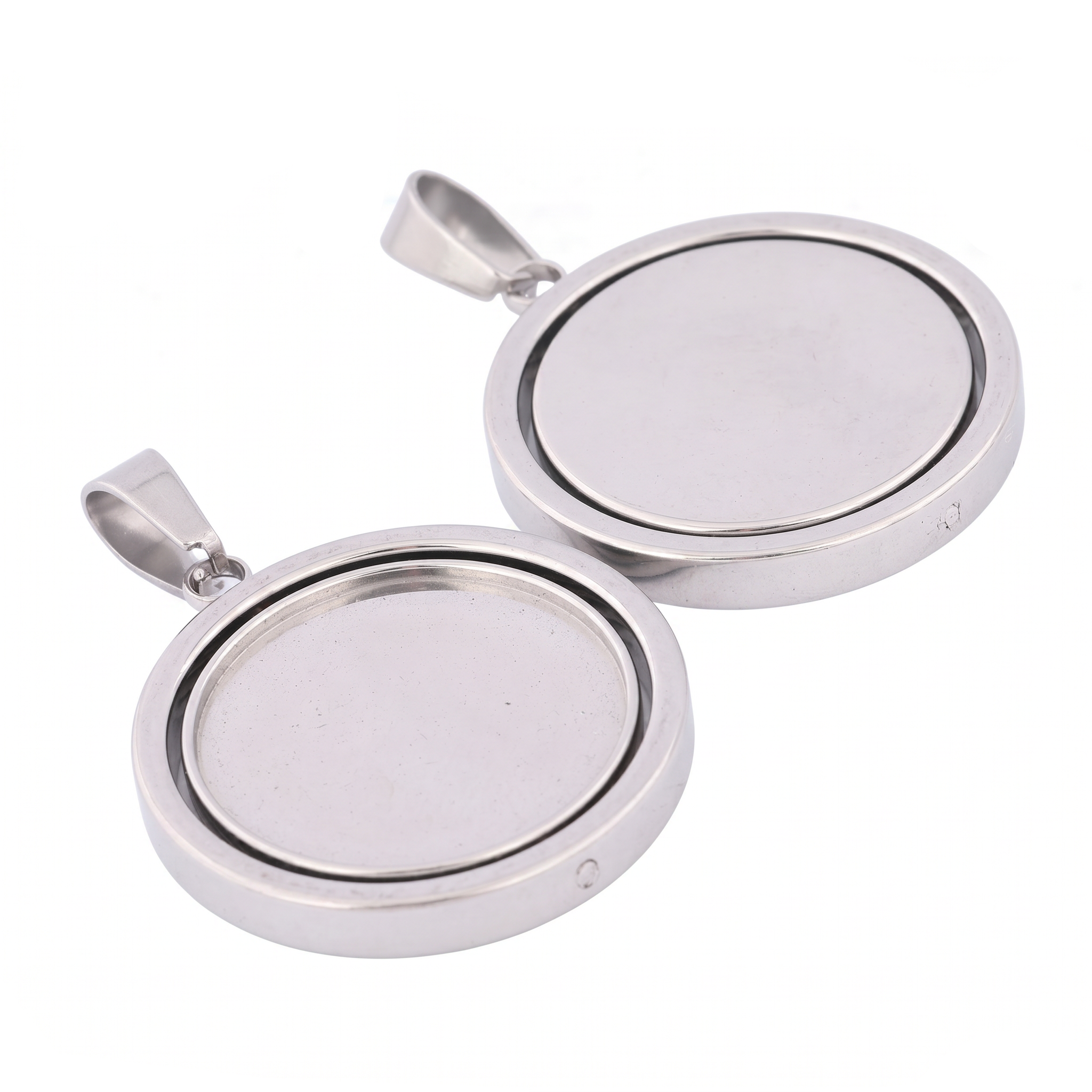 3 Pezzi Vassoio Rotante in Acc - Bezels Set Pendant recensione e prezzo