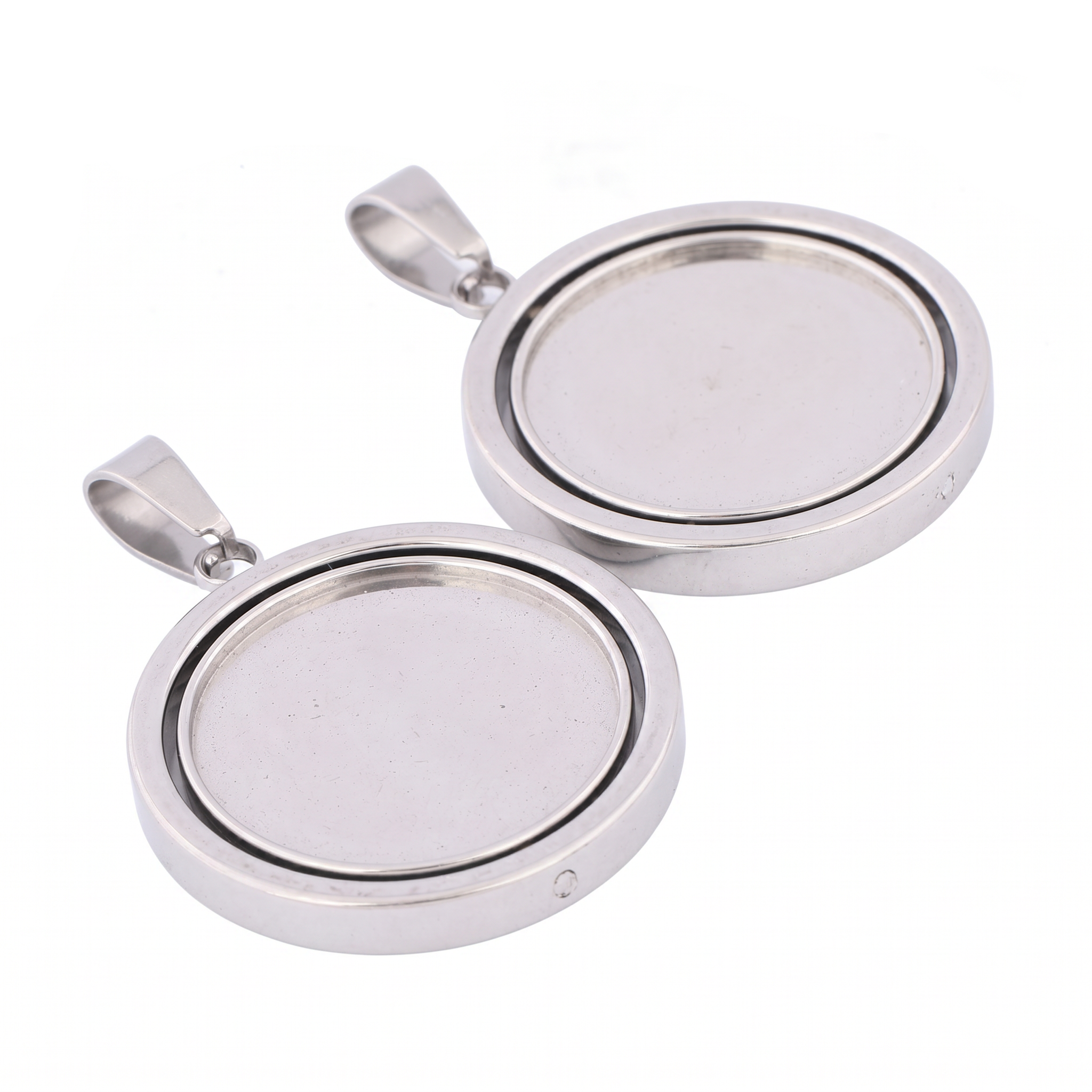 3 Pezzi Vassoio Rotante in Acc - Bezels Set Pendant recensione e prezzo