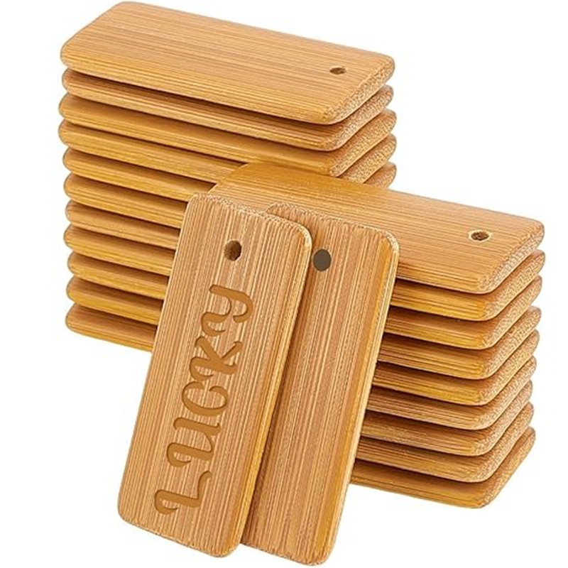 50 pezzi etichette in legno po - Wood Ring Blank recensione e prezzo