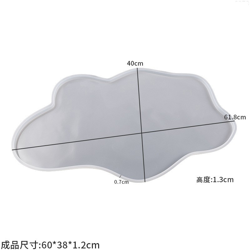 Stampo in silicone grande da 6 - Resin Ocean Wave Mold recensione e prezzo