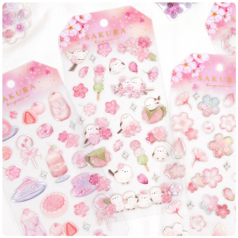 Adesivi 3D in cristallo Sakura - Resin Craft Material recensione e prezzo