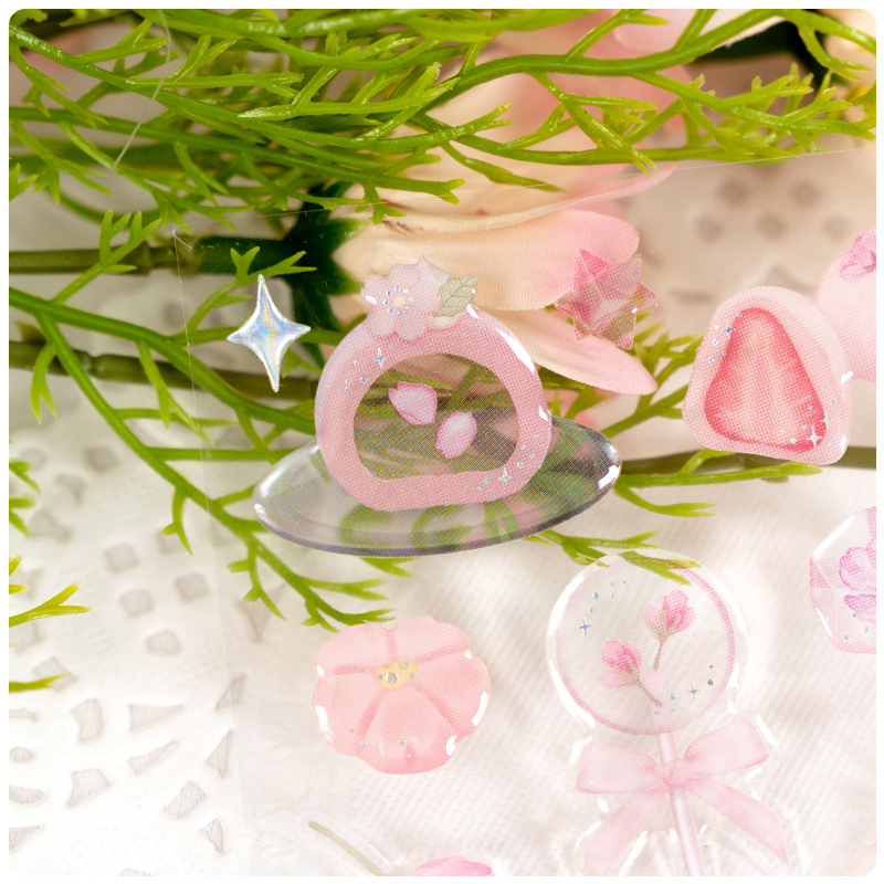 Adesivi 3D in cristallo Sakura - Resin Craft Material recensione e prezzo