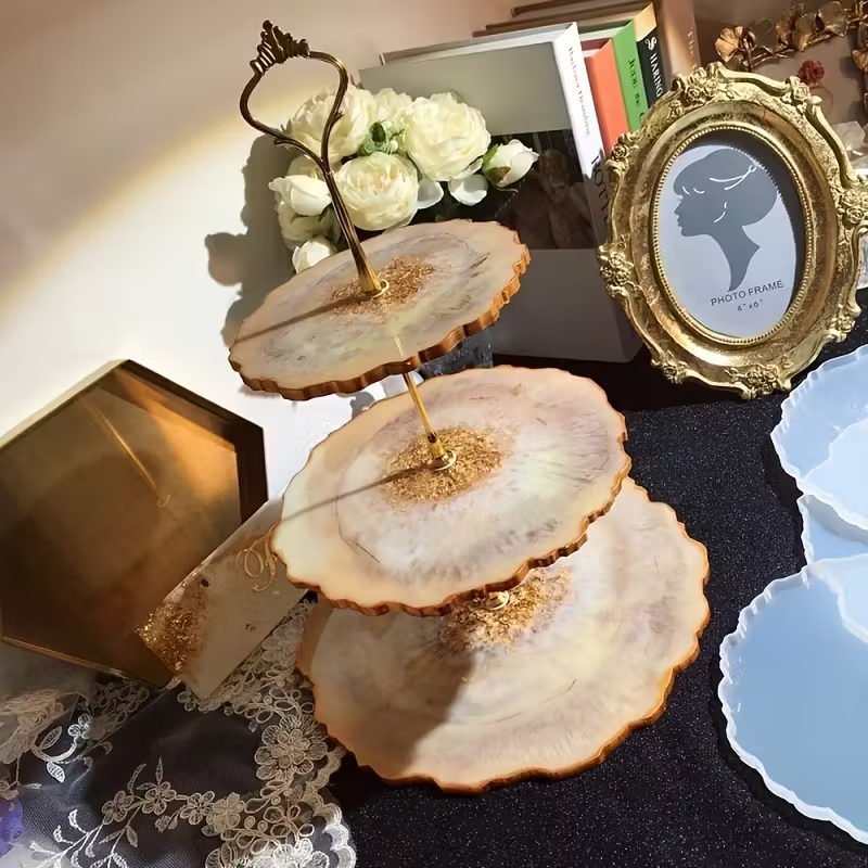 Stampo in resina a 3 livelli,  - Geode Mold Silicone recensione e prezzo