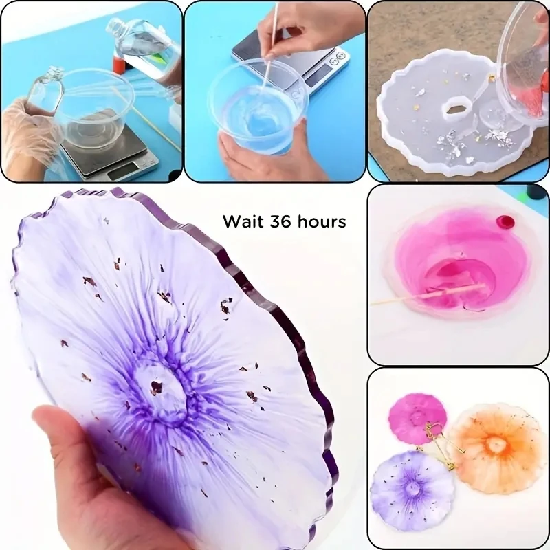 Stampo in resina a 3 livelli,  - Geode Mold Silicone recensione e prezzo