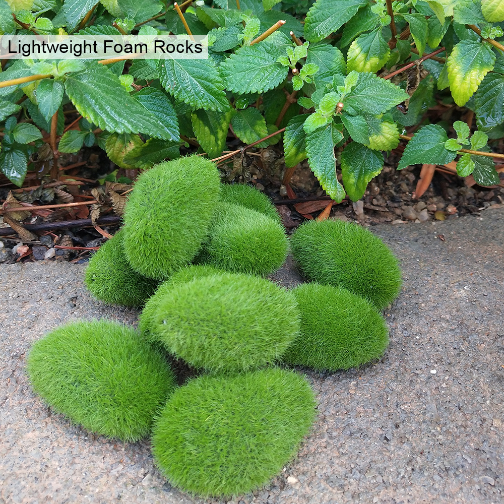 30 pezzi di rocce di muschio a - Terrarium Moss Art recensione e prezzo