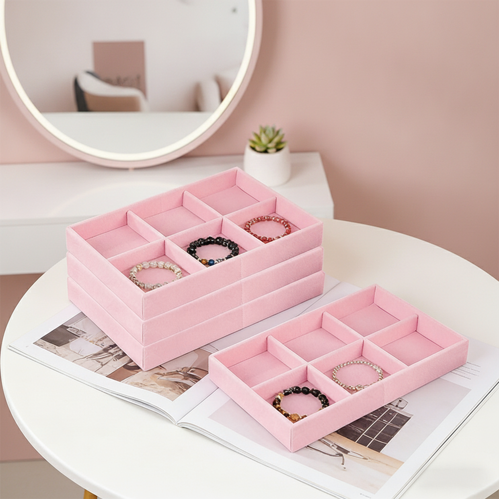 Organizzatore di Gioielli in V - Wood Ring Blank recensione e prezzo