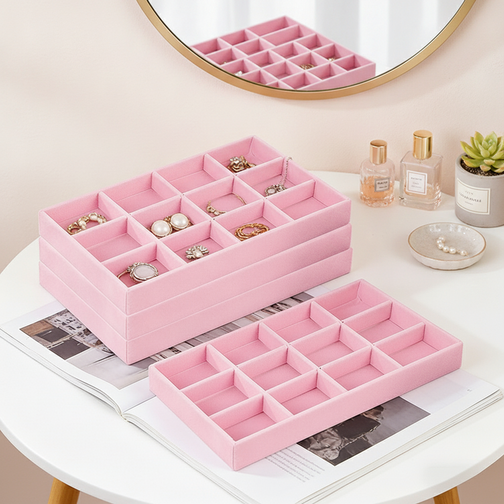 Organizzatore di Gioielli in V - Wood Ring Blank recensione e prezzo