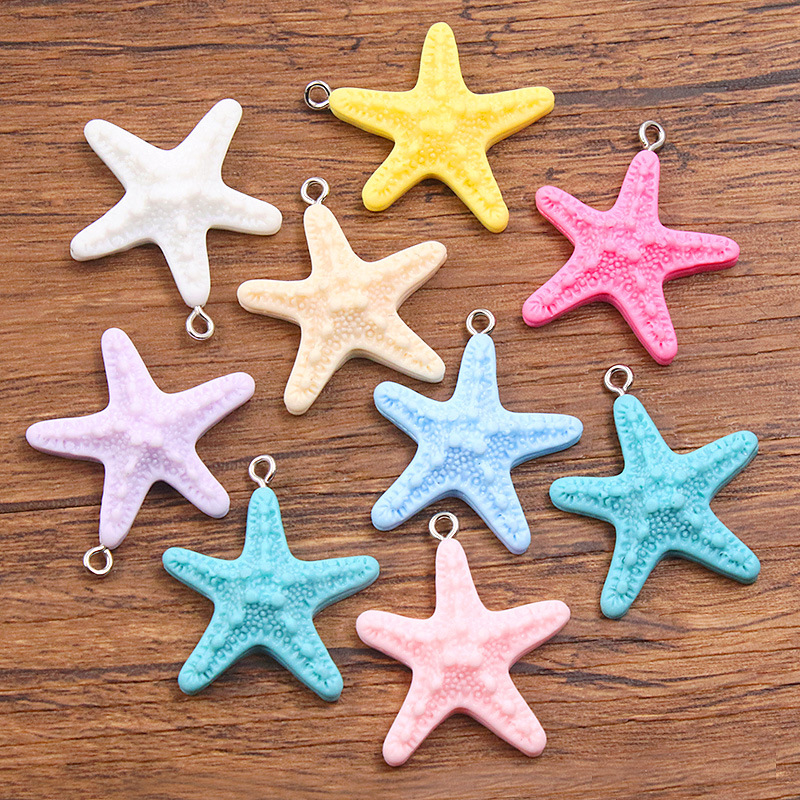 10 Pezzi Ciondoli a Stella Mar - Resin Crafts Diy recensione e prezzo