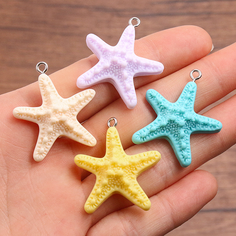 10 Pezzi Ciondoli a Stella Mar - Resin Crafts Diy recensione e prezzo