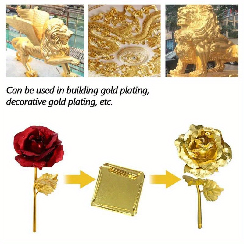 Aomily 9x9 cm 100 fogli pratic - Gold Foil Flakes recensione e prezzo