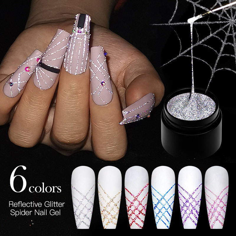 Set di 6 smalti gel riflettent - Resin Glitter Pack recensione e prezzo