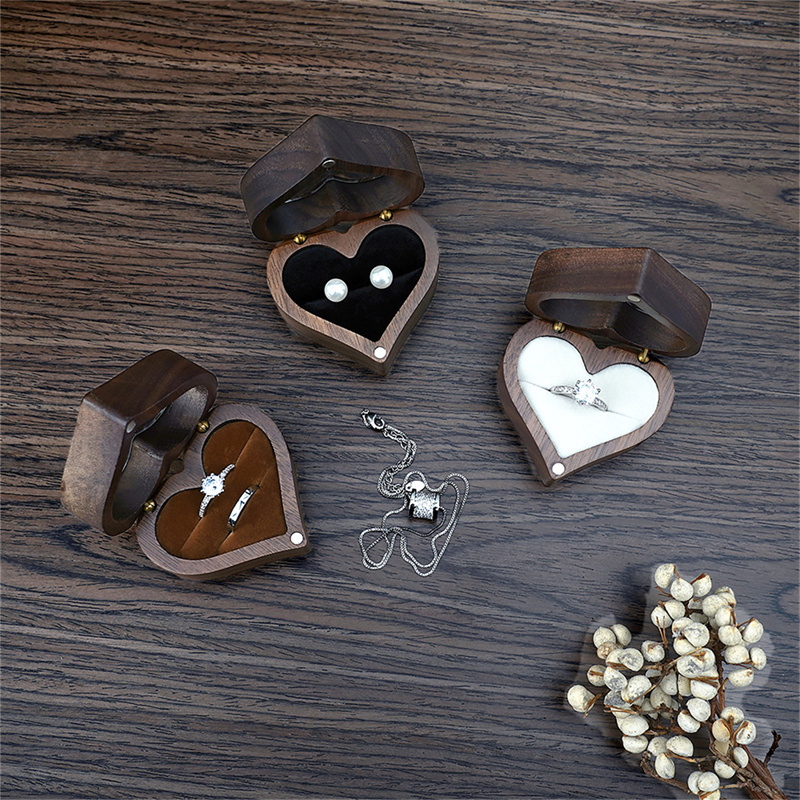 Scatola Portagioie in Legno di - Wood Ring Blank recensione e prezzo