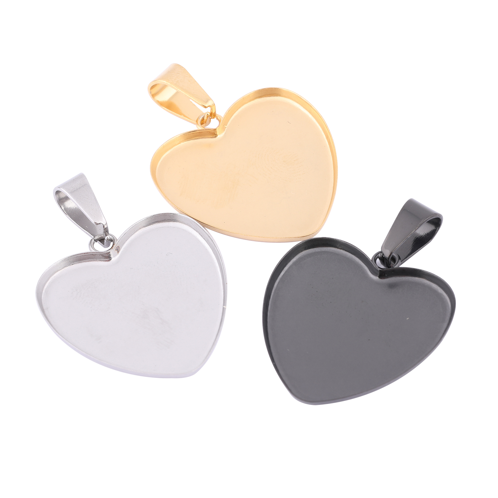 10 pezzi in acciaio inossidabi - Bezels Set Pendant recensione e prezzo