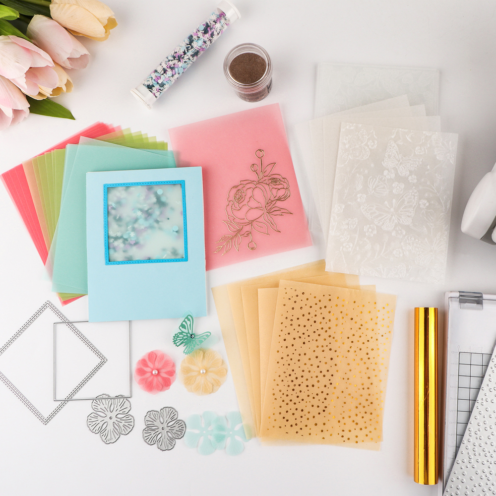 30 fogli di carta pergamena li - Gold Foil Flakes recensione e prezzo