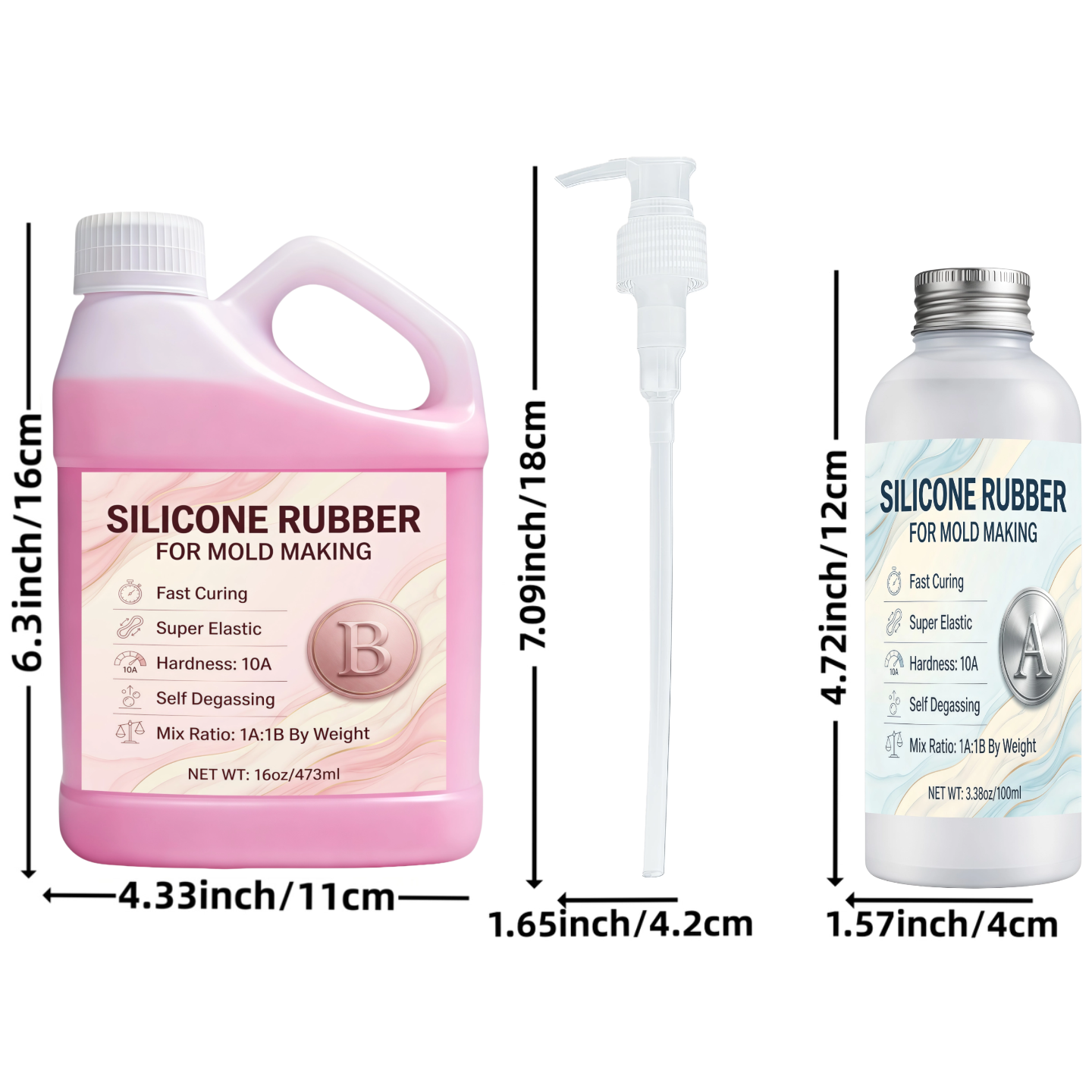 Gomma siliconica liquida rosa, - Resin Craft Material recensione e prezzo