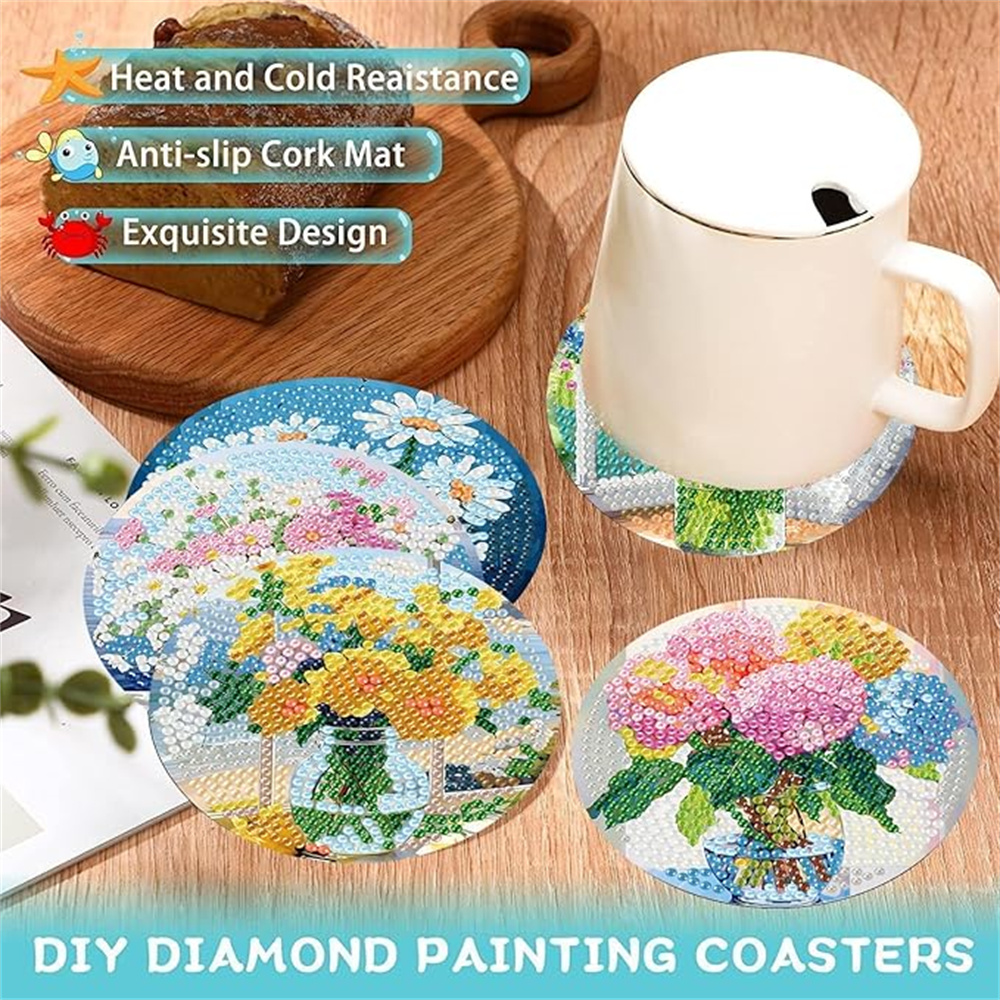 Set di 8 Sottobicchieri con Pi - Resin Craft Kit recensione e prezzo