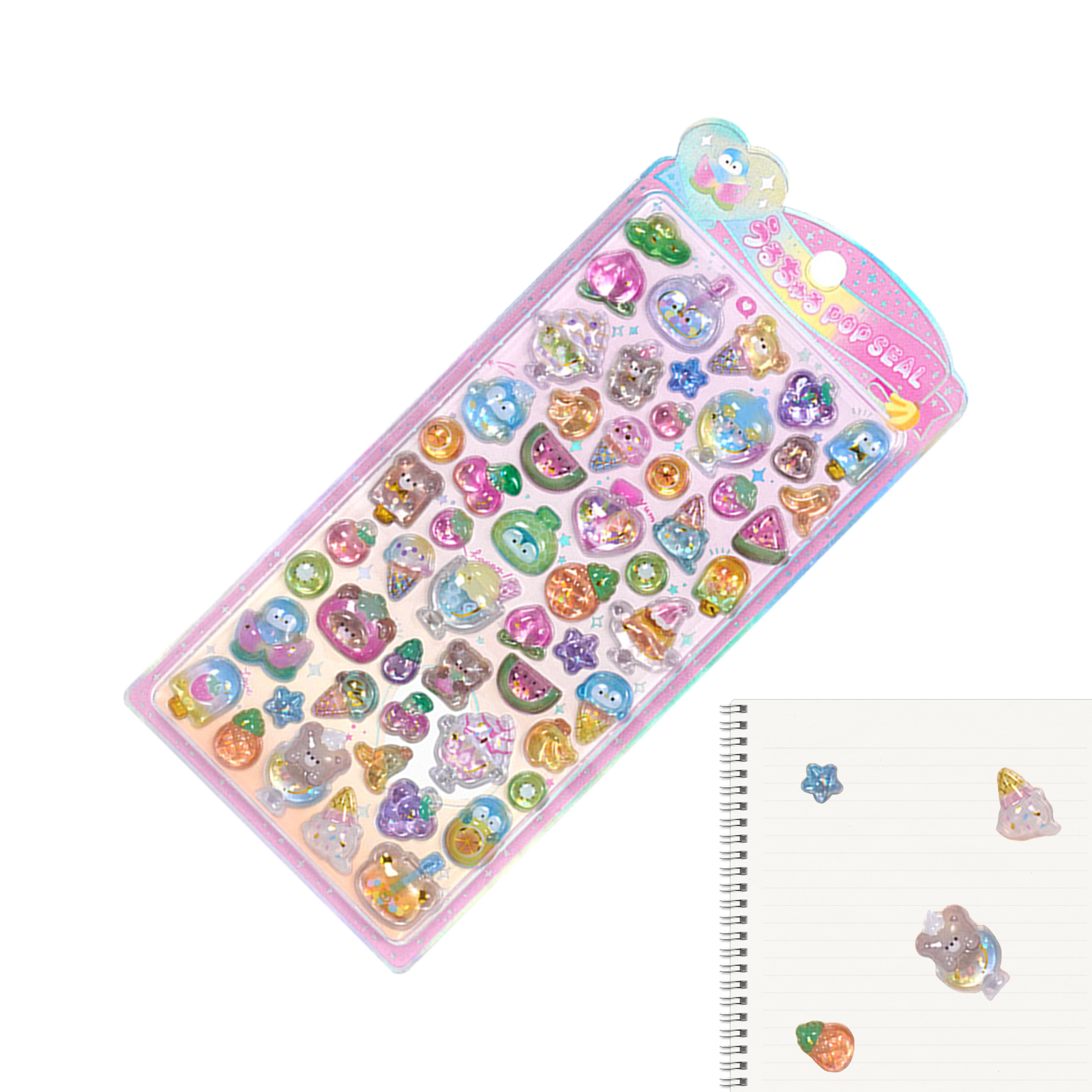 Confezione di adesivi per anim - Resin Glitter Pack recensione e prezzo