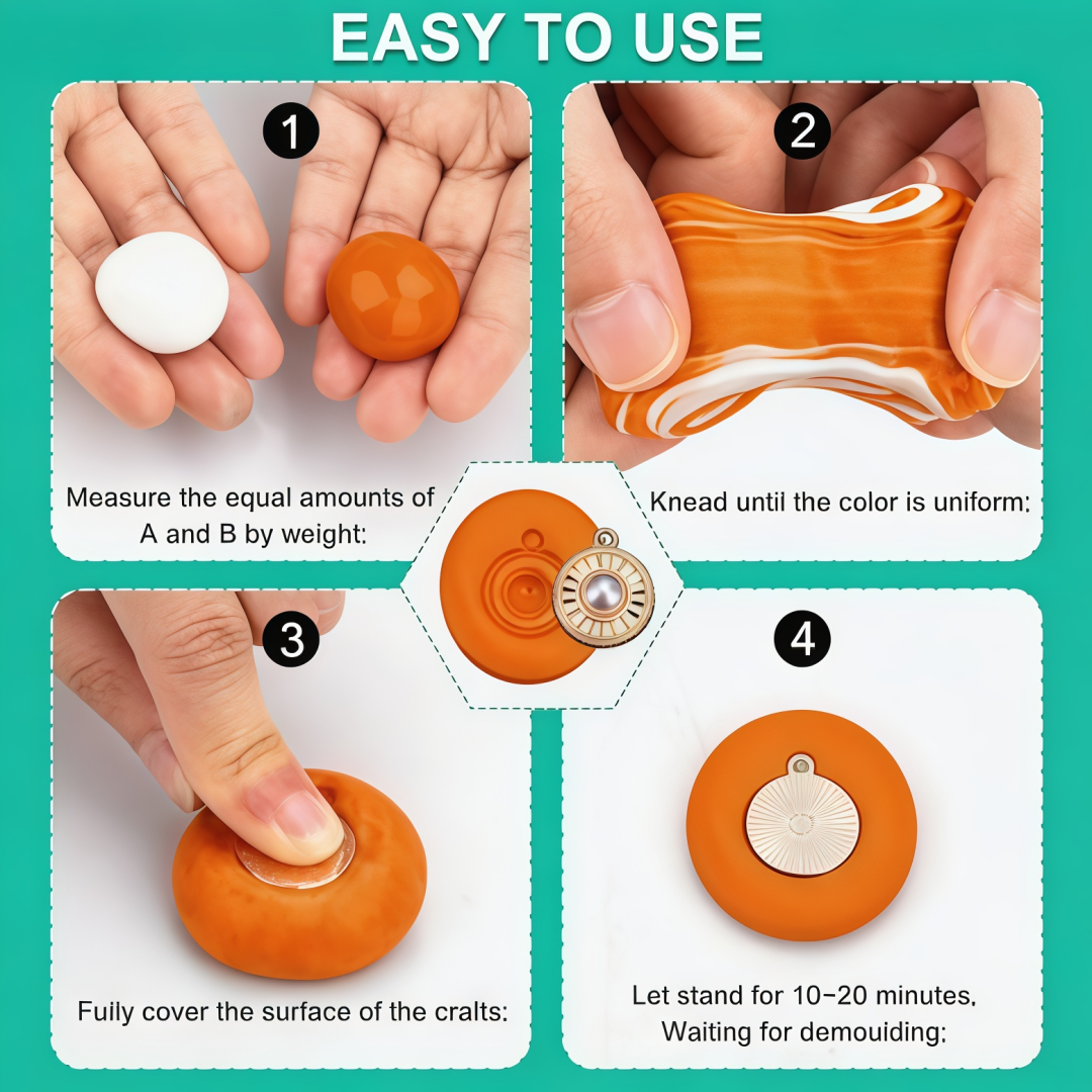 Set di stucco siliconico per a - Resin Craft Kit recensione e prezzo
