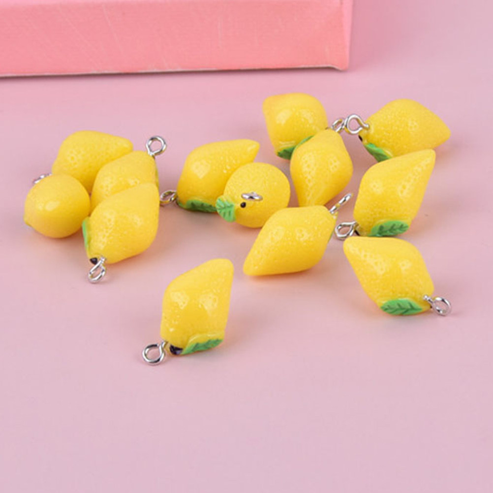 20 Pezzi Ciondoli Limone in Re - Resin Crafts Diy recensione e prezzo