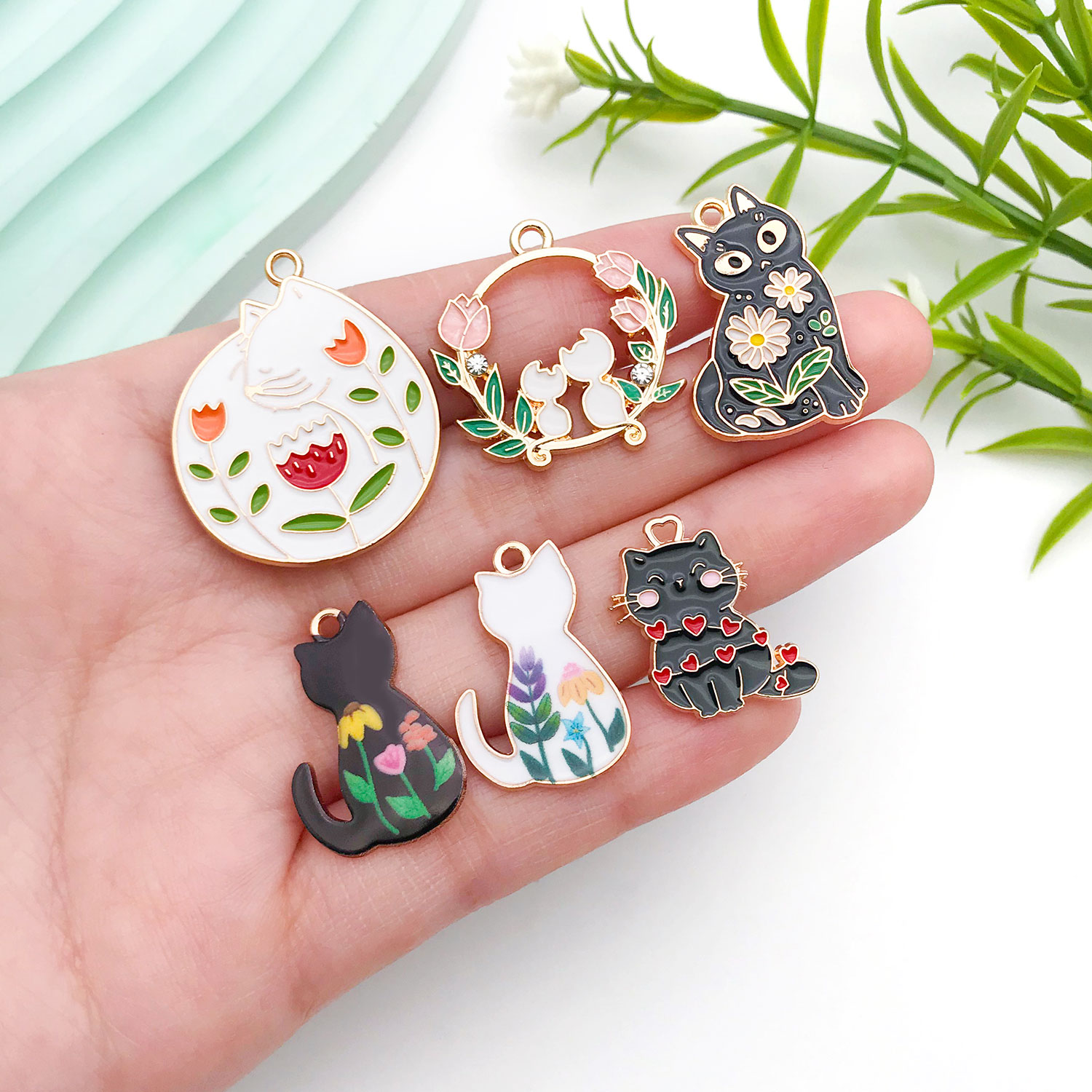 Set di ciondoli per gatti popo - Resin Craft Material recensione e prezzo