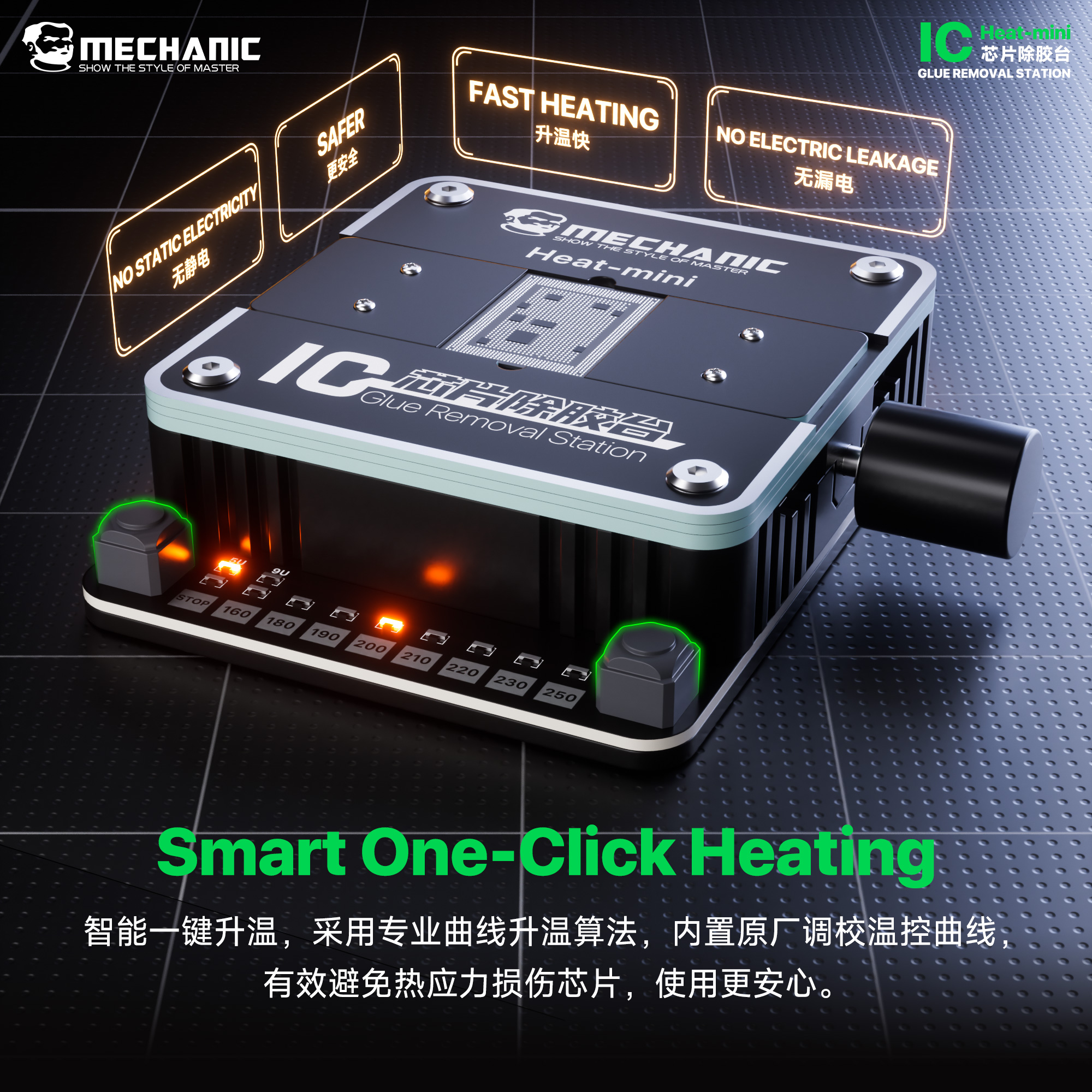 Stazione Ufficiale MECHANIC pe - Heat Gun Small recensione e prezzo