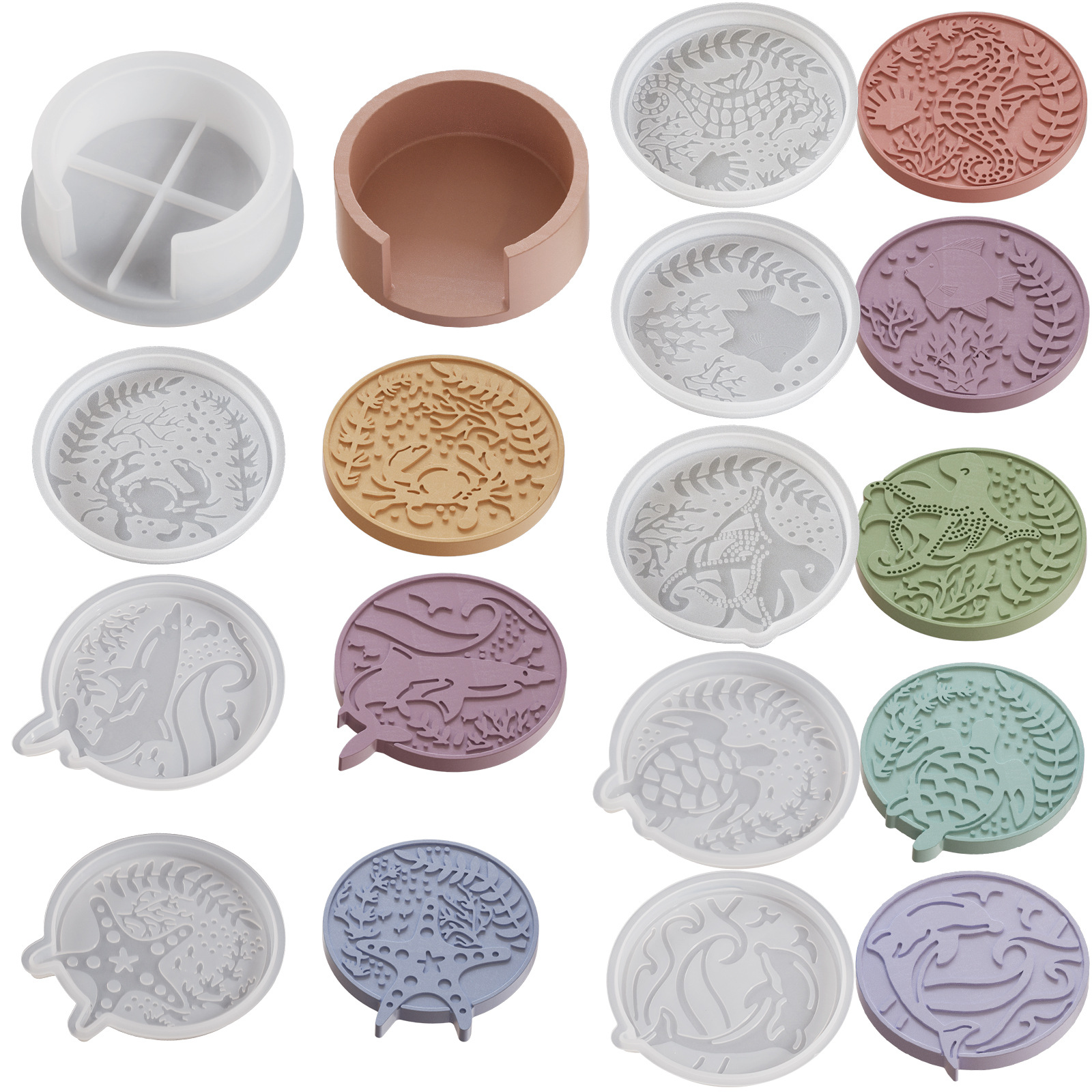 Base di stoccaggio per sottobi - Resin Ocean Wave Mold recensione e prezzo