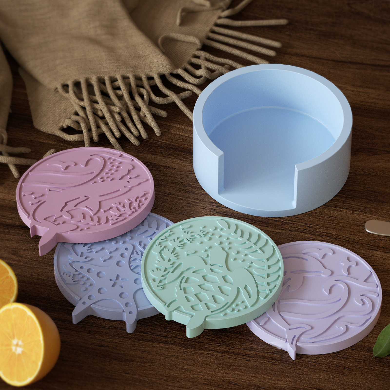 Base di stoccaggio per sottobi - Resin Ocean Wave Mold recensione e prezzo