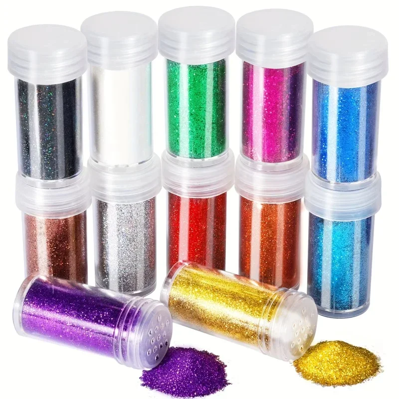 Set di 12 Barattoli di Glitter - Resin Glitter Pack recensione e prezzo