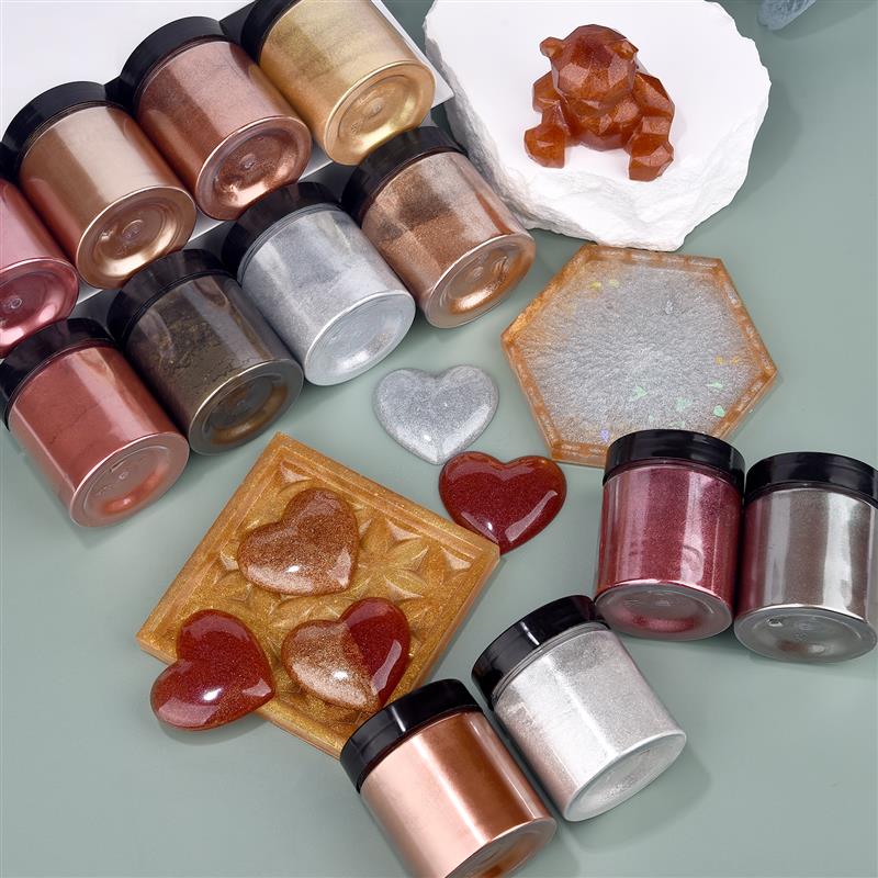 50g Shimmer Metallic Oro Argen - Resin Pigment Set recensione e prezzo