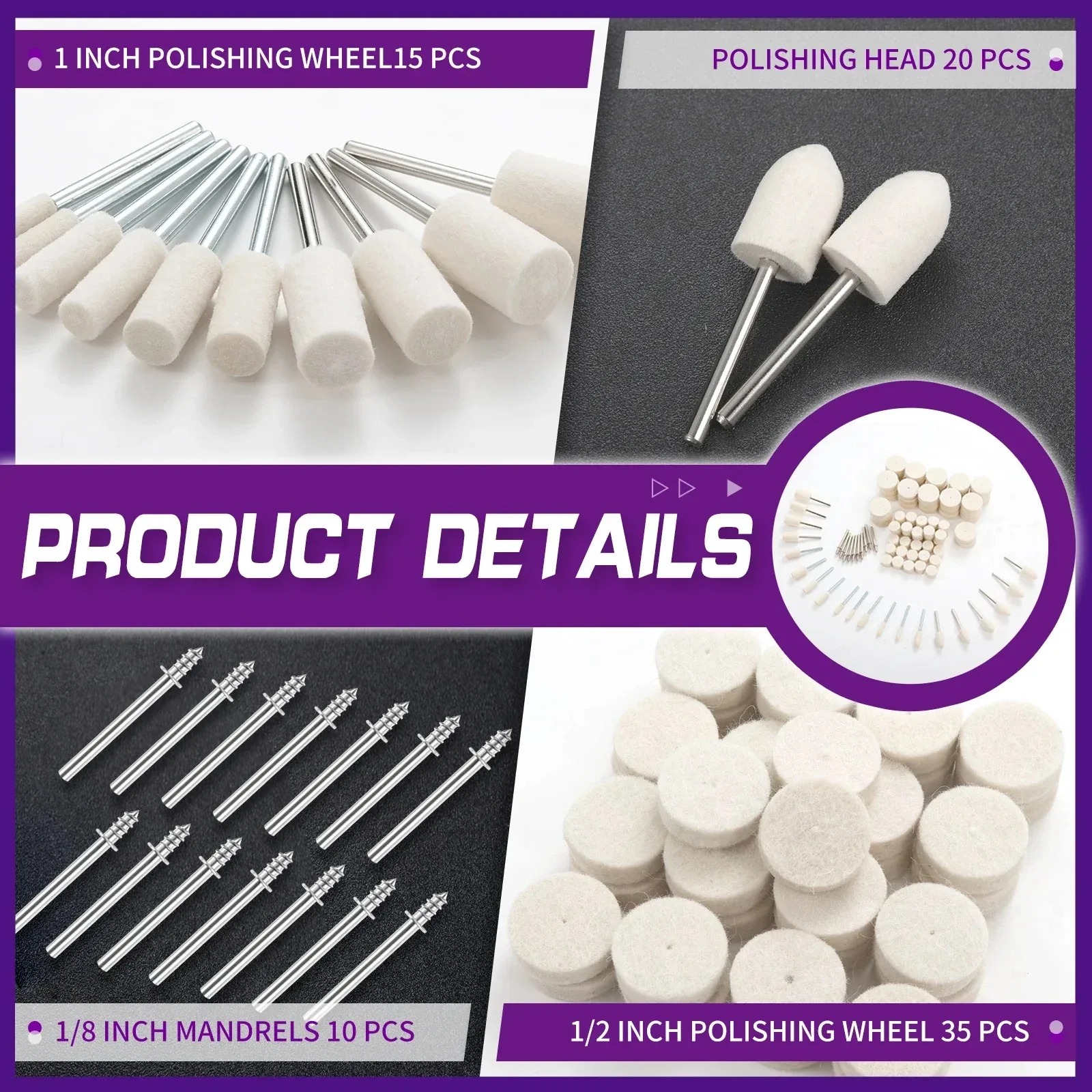 Kit di 80 Ruote Lucidanti in F - Resin Crafts Diy recensione e prezzo