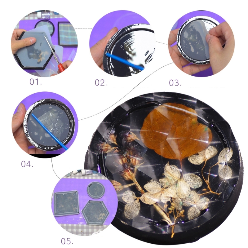 Intarsio olografico in Silicon - Resin Ocean Wave Mold recensione e prezzo