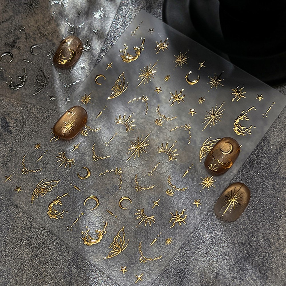 3D abbronzante oro argento lun - Gold Foil Flakes recensione e prezzo