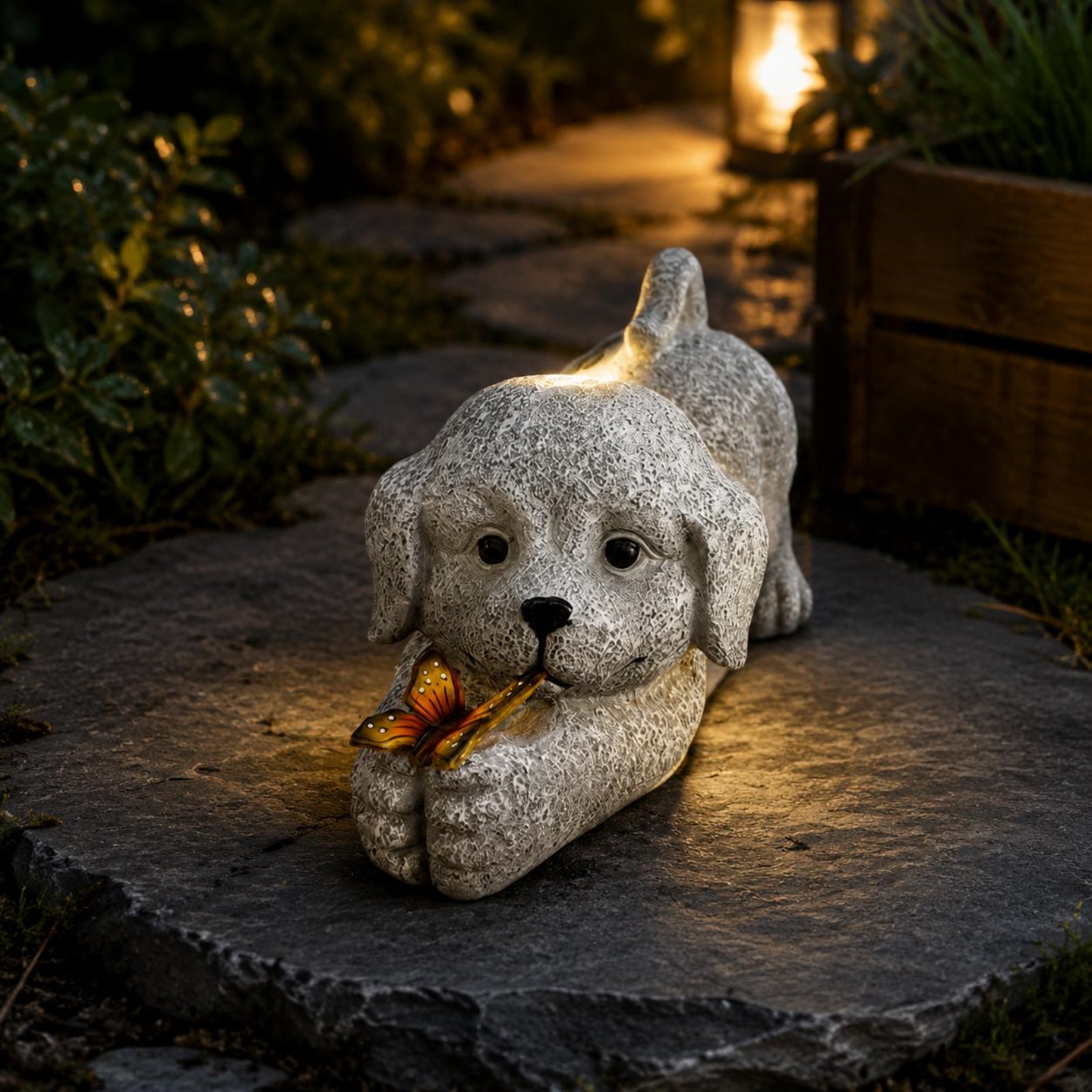 Statua di cane solare in resin - Crafting Resin recensione e prezzo