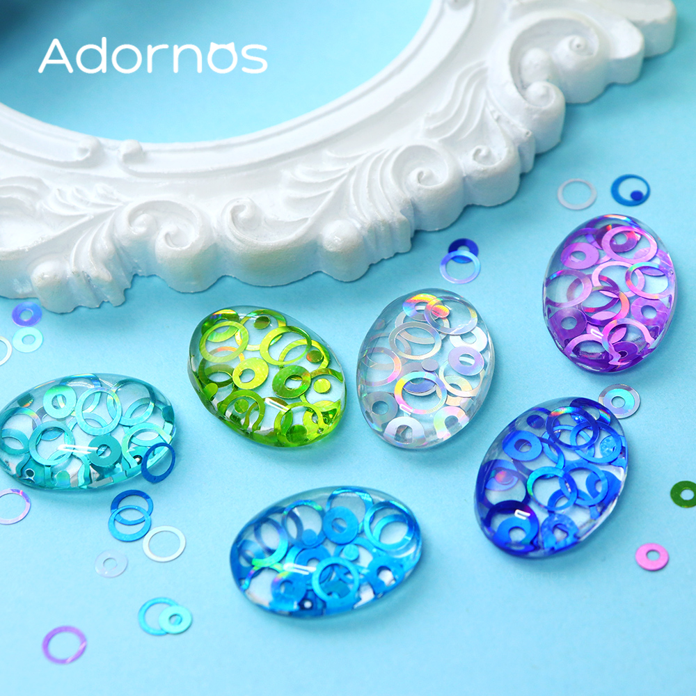 Glitter a bolle olografiche pe - Resin Pigment Set recensione e prezzo