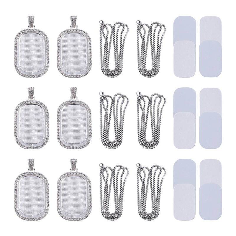 WORTHOWN-48 pezzi Set di ciond - Bezels Set Pendant recensione e prezzo