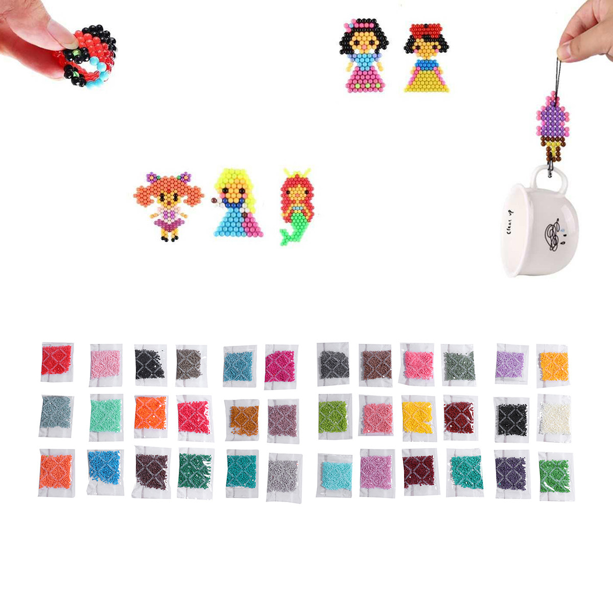 Set di 36 strass in resina a f - Resin Craft Kit recensione e prezzo