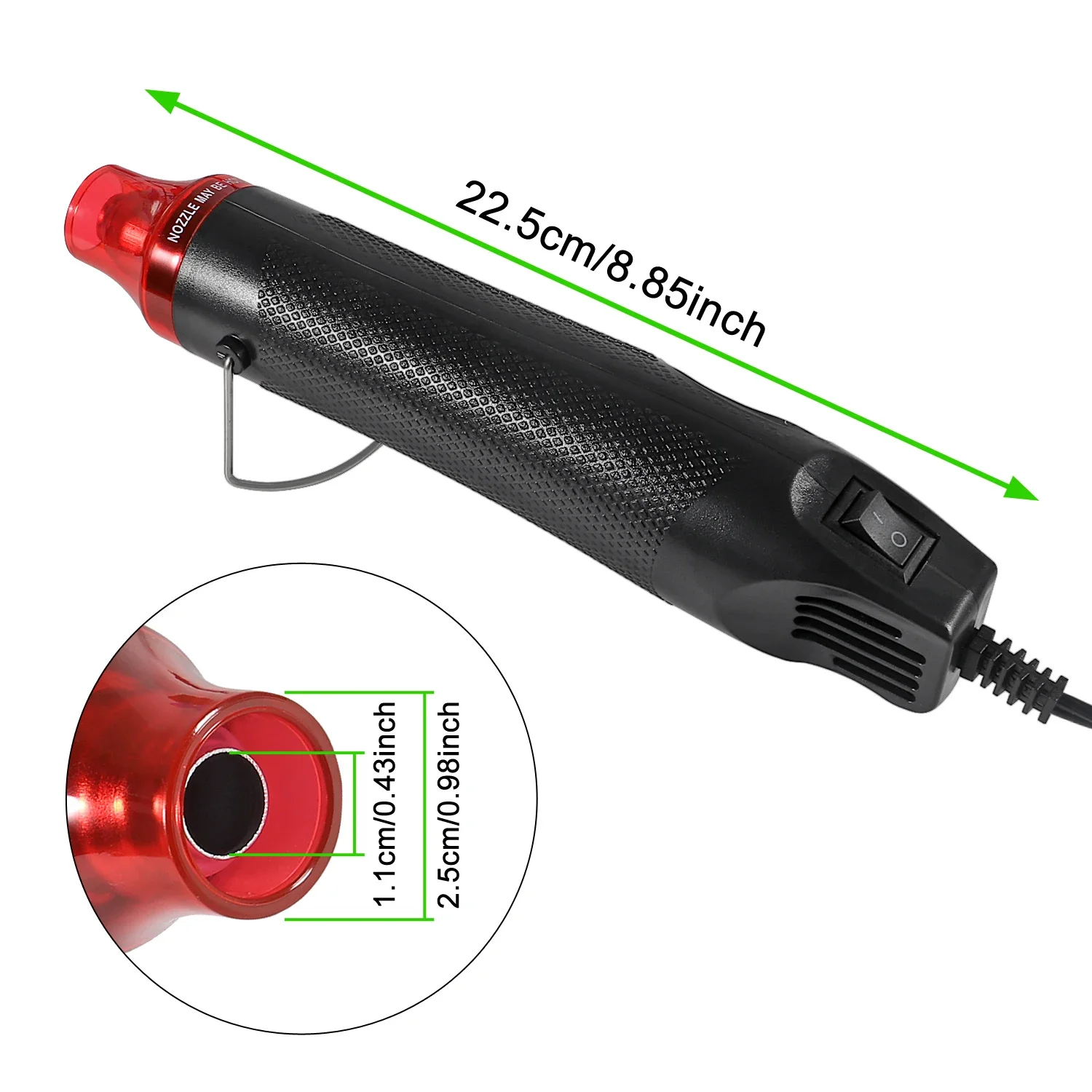 656/1060 pz Tubo Termoretraibi - Heat Gun Small recensione e prezzo