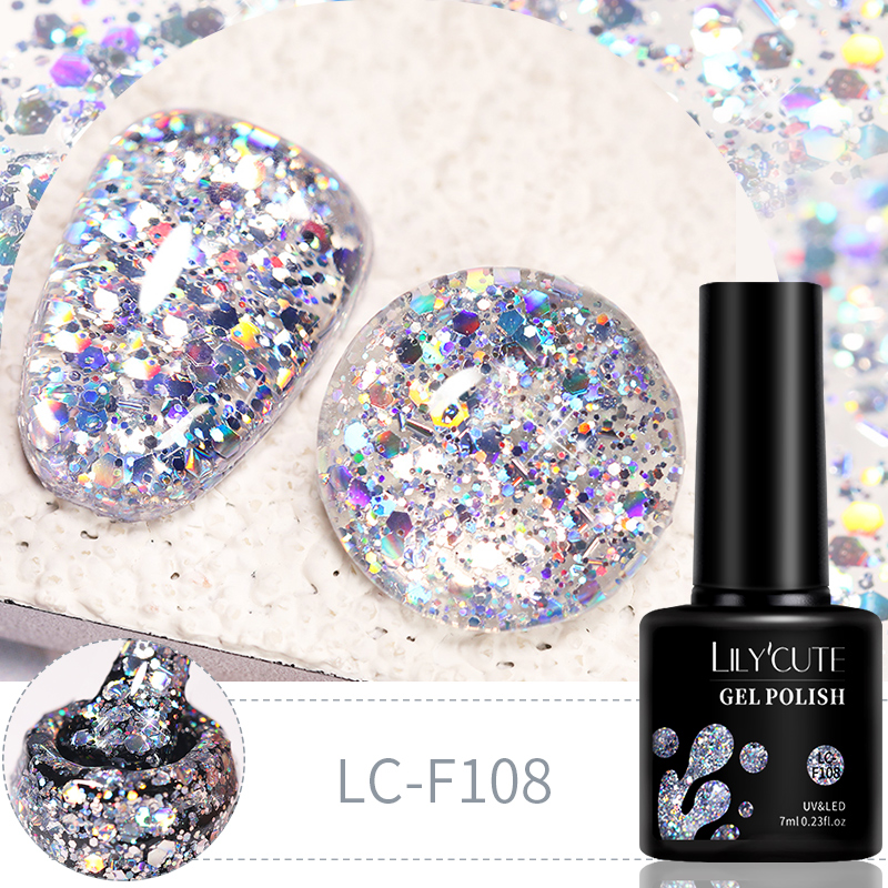 LILYCUTE 7ml 6 pz/set Glitter  - Resin Glitter Pack recensione e prezzo