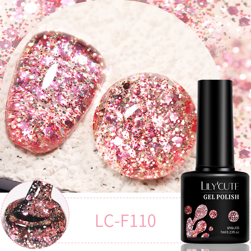 LILYCUTE 7ml 6 pz/set Glitter  - Resin Glitter Pack recensione e prezzo