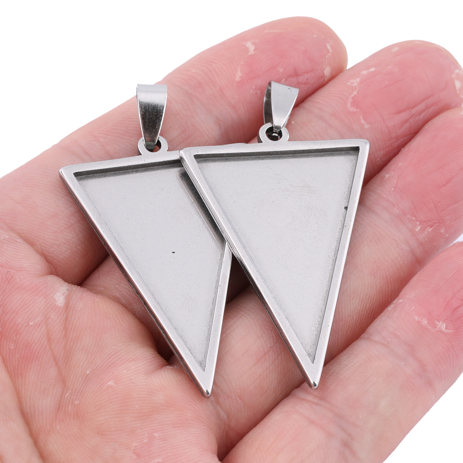 5 pezzi in acciaio inossidabil - Bezels Set Pendant recensione e prezzo