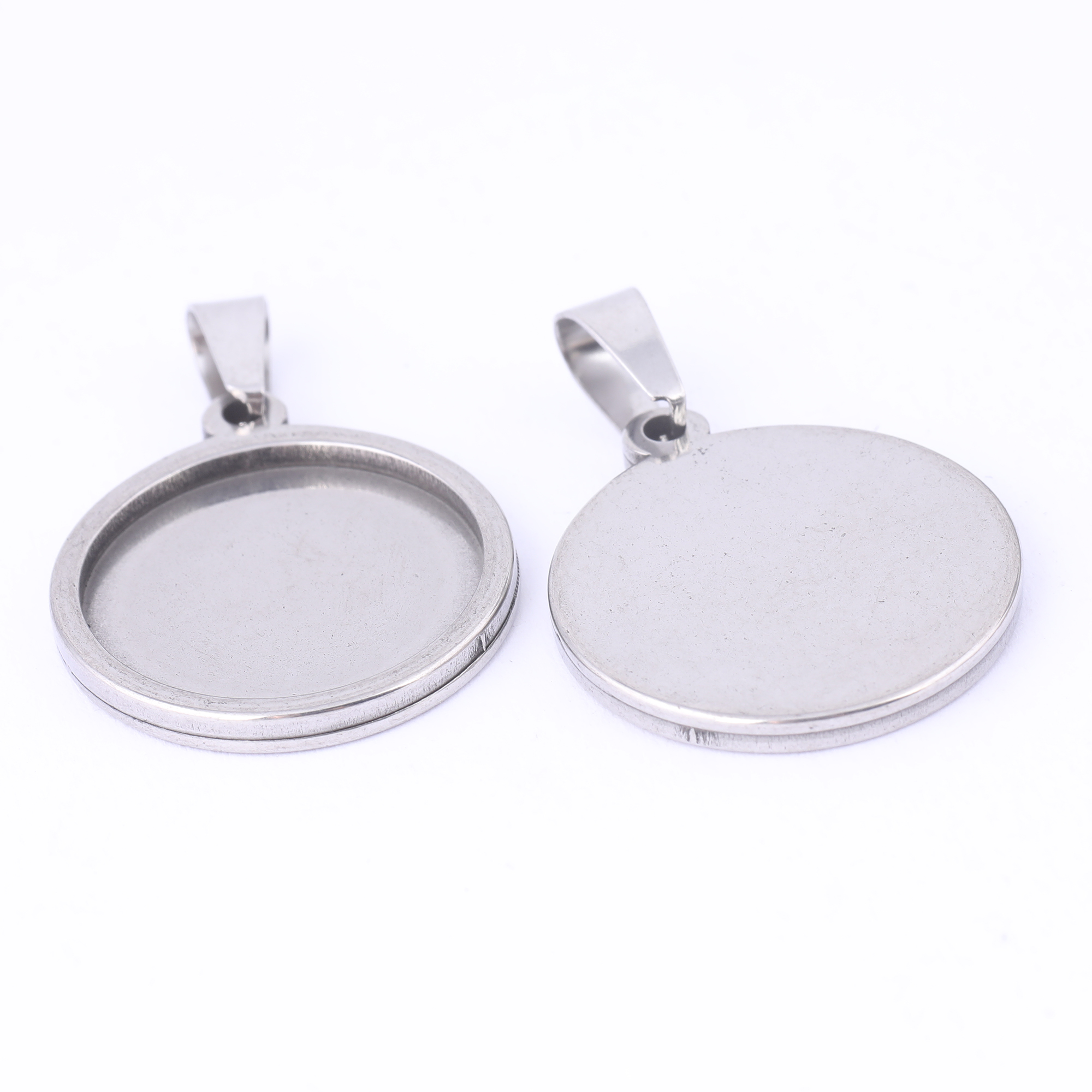 5 pezzi in acciaio inossidabil - Bezels Set Pendant recensione e prezzo